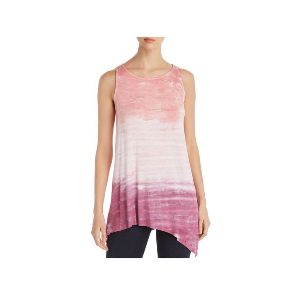 CUPIO BLUSH Womens Stretch Sleeveless Scoop Neck Tank Top